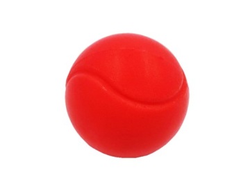 MIĘCIUTKA PIŁKA GĄBKA DLA DZIECKA 7cm Czerwona