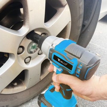 АККУМУЛЯТОРНЫЙ КЛЮЧ 20 В, С 4 НАКОНЕЧНИКАМИ, СВЕТОДИОДОМ, ЗАРЯДНОЕ УСТРОЙСТВО ДЛЯ АККУМУЛЯТОРА