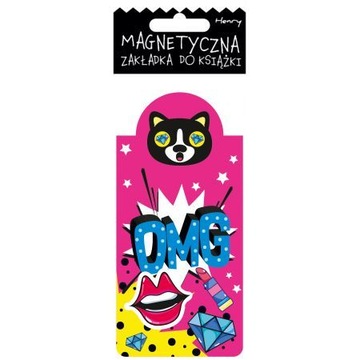 MAGNETYCZNA ZAKŁADKA DO KSIĄŻEK - OMG