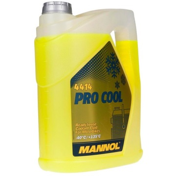 ЖИДКОСТЬ ДЛЯ РАДИАТОРА МОТОЦИКЛА -40/+135 C MANNOL 5L