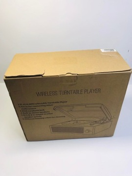 3-скоростной проигрыватель MASOCO с Bluetooth AUX RCA