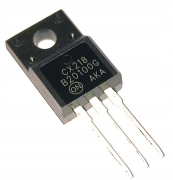 MBRF20100 Dioda schottky podwójna 20A 100V TO-220F