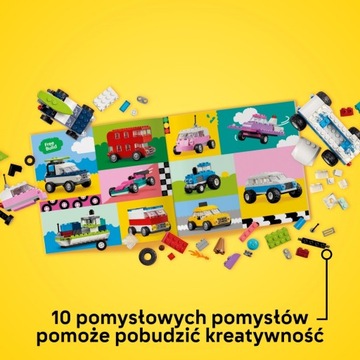 LEGO CLASSIC Kreatywne pojazdy 11036