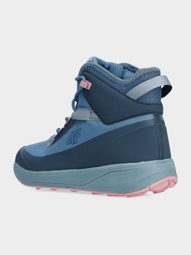 ЗИМНЯЯ ОБУВЬ ДЛЯ ДЕВОЧЕК 4F ДЕТСКИЕ БОТИНКИ ОБУВЬ AW22F009