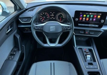 Seat Leon IV 2021 Seat Leon Style mild Hybrid, Tempomat, MirrorLink, Salon Polska, 1 wlascic, zdjęcie 5