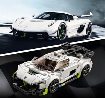 LEGO SPEED CHAMPIONS KOENIGSEGG JESKO SAMOCHÓD AUTO ZESTAW KLOCKI WYŚCIGOWY