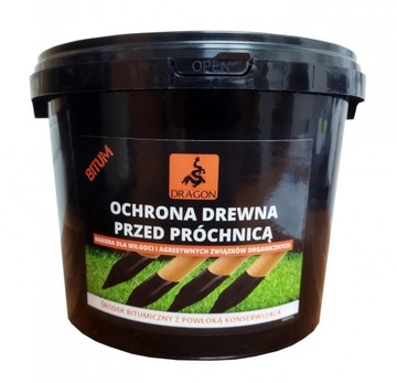 DRAGON ŚRODEK DO OCHRONY DREWNA PRZED PRÓCHNICĄ 3L