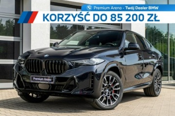 BMW X6 G06 SUV Facelifting 3.0 30d 298KM 2026 BMW X6 xDrive30d, Dostępne od ręki!