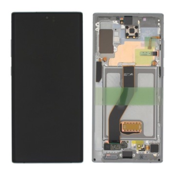 Org LCD displej Samsung Note 10+ SM-N975/N976 Stříbrný S Rámečkem
