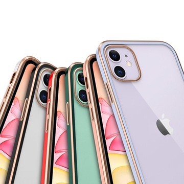 прозрачный чехол для iPhone 13 черный