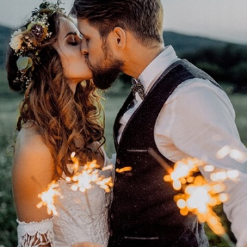 Бенгальские огни 40 см фейерверк свадебный 60 шт.