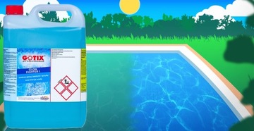 Антиглон Средство против водорослей в бассейне Джакузи СПА 6% Химия против водорослей 5л