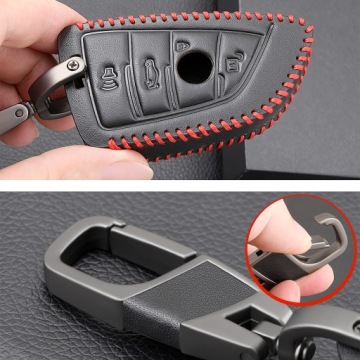 Кожаный чехол для ключей для BMW 1 серии 2 5 G30 G38 7 X1 X3 X4 X5 X6