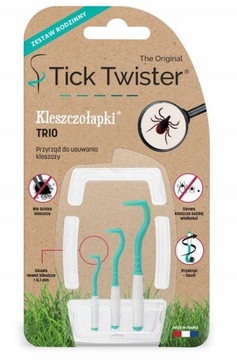 PORTICA Tick Twister Kleszczołapki TRIO