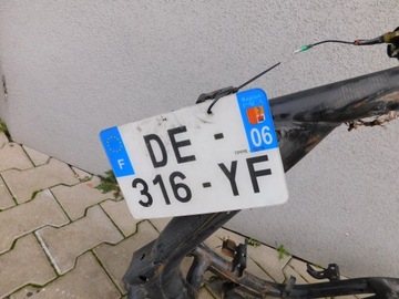 РАМКА YAMAHA CYGNUS 125, ДОКУМЕНТЫ 2001 ГОДА