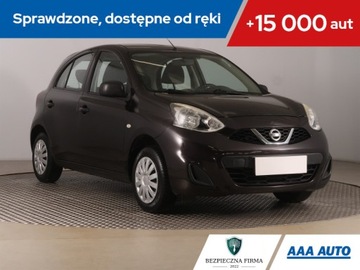 Nissan Micra IV Hatchback 5d Facelifting 1.2 80KM 2015 Nissan Micra 1.2 16V, Salon Polska, Klima