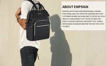 Женский рюкзак для ноутбука 17 Сумка EMPSIGN с Rfid