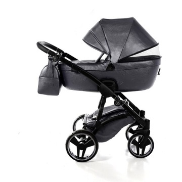 Комплект колёс для коляски JUNAMA DIAMOND, гель, МЕДЬ (розовое золото), упаковка бриллиантов