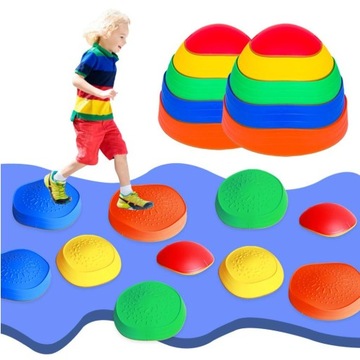 Odskocznia do balansowania dla dzieci Kolorowe odskocznie 10 pcs