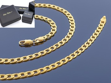 ZŁOTY ŁAŃCUCH 14k / 60cm ! JAKOŚĆ !