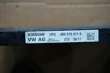 AUDI R8 HURACAN 4S0816411A CHLADIČ KLIMATIZACE SPRÁVNÁ TĚSNÁ ORIGINÁLNÍ