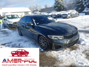 BMW Seria 3 G20-G21 2020 BMW Seria 3 340i XDrive 2020, 3.0L R6 382KM,odpala i jezdzi, od ubezpiecza