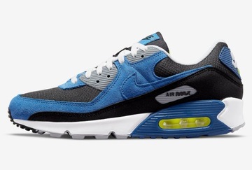 BUTY SPORTOWE MĘSKIE NIKE AIR MAX 90 MESH BLACK ATLANTIC VOLT DM0029-001 44