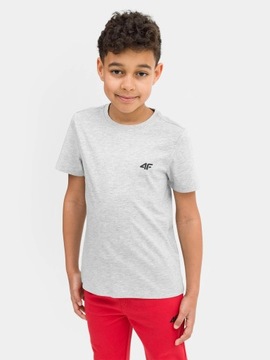 СПОРТИВНАЯ ФУТБОЛКА 4F ДЛЯ МАЛЬЧИКОВ, ХЛОПОК