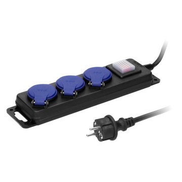 Przedłużacz Warsztatowy IP44 5m 16A 3680W 3x1,5mm