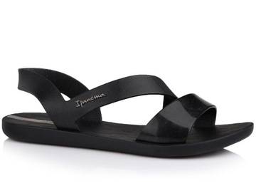 Sandały damskie IPANEMA SANDAL BLACK/GLITTER BLACK