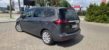 Opel Zafira C Tourer 1.4 Turbo ECOTEC 140KM 2015 Opel Zafira 1.4 Benzyna 140 KM Klima PdC Import Raty Oplaty 1.4 140KM, zdjęcie 2