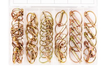 ЗАГЛУШКА ПРУЖИННЫЙ ШТИФТ С КОЛЬЦОМ ДЛЯ СЕЛЬСКОХОЗЯЙСТВЕННЫХ МАШИН 50e