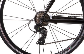 Мужской шоссейный велосипед INDIANA Racing 28 дюймов, черный