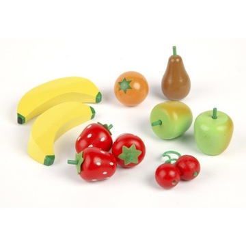 TIDLO ВНЕВРЕМЕННЫЕ ИГРУШКИ ДЕРЕВЯННЫЕ ФРУКТЫ T0131