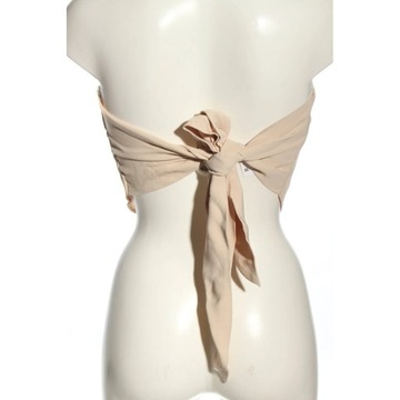 ZARA Top z dekoltem typu bandeau Rozm. EU 38 nude