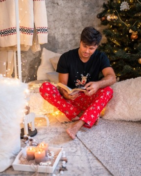 МУЖСКАЯ РОЖДЕСТВЕНСКАЯ ПИЖАМА SENSIS RUDOLFO [L]