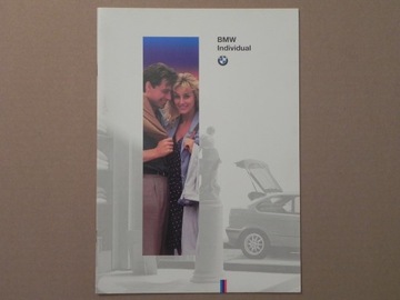 Prospekt - BMW - INDIVIDUAL - 3 E36 / 5 E39 / 7 E38 / 8 E31 - 1994 r