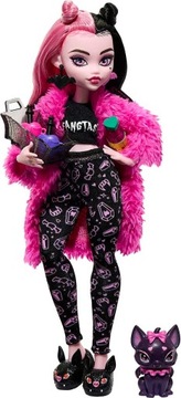 LALKA MONSTER HIGH PIDŻAMA PARTY Draculaura HKY66