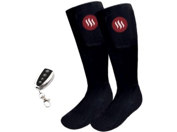 Podgrzewane skarpety GLOVII GQ2L (RozmiarL) Czarny