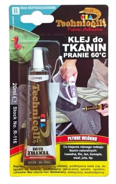 KLEJ DO TKANIN - Techicqll 116 - PŁYNNE WŁÓKNO 20ml