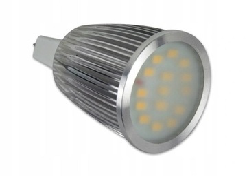 ŻARÓWKA LED MR16 450 lm 6W 12V CIEPŁA BIAŁA