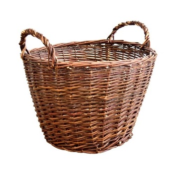 KOSZ NA DREWNO KOMINKOWE OPAŁOWE GOSPODARCZY ⌀45 CM OSŁONA POD CHOINKĘ