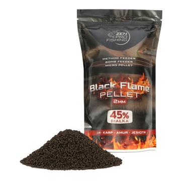 ZEN Pro Fishing BLACK FLAME Pellet 2mm Method Feeder