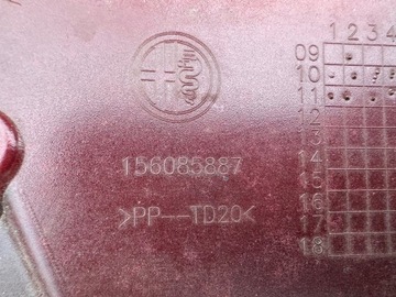ALFA ROMEO GIULIETTA 2010-15 NÁRAZNÍK PŘEDNÍ BEZ OSTŘIKŮ 156085887