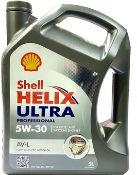 Olej silnikowy Shell Helix Ultra AV-L 5w30 5L