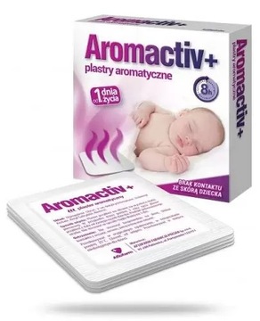 Aromactiv+ plastry aromatyczne dla dzieci 5 sztuk