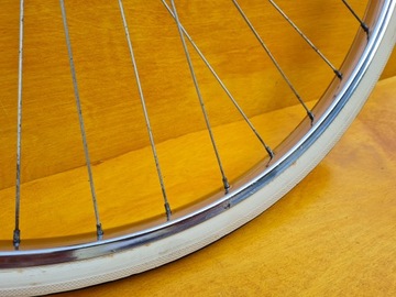 ROMET PASAT WAGANT ORKAN BIKE ПЕРЕДНЕЕ КОЛЕСО STOMIL ШИНА 27 ДЮЙМОВ ХРОМ ОТ PRL