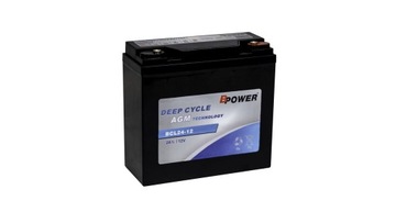 AKUMULATOR BPOWER BCL24-12 24AH 12V M5 DEEP CYCLE