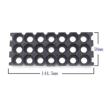 Контейнер для аккумуляторов 18650 - корпус 7х3 - корзина для аккумуляторных батарей