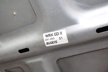 KAPOTA KRYT MOTORU SUBARU IMPREZA II GD WRX 01-03 BUGEYE
